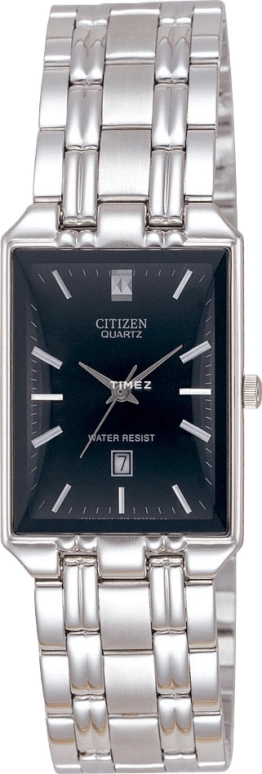 Citizen,Quartz ,Stainless Steel,Black,Hardlex,Crystal Glass,BH0377,BH0377-58E