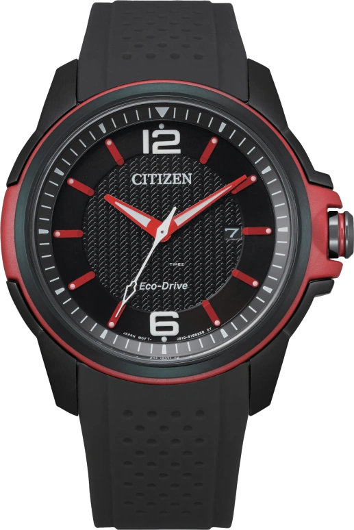 Citizen,Eco-Drive 44mm,44mm,Stainless Steel,Black,Quartz,In-house Caliber,Sapphire,Crystal Glass,AW1658,AW1658-02E