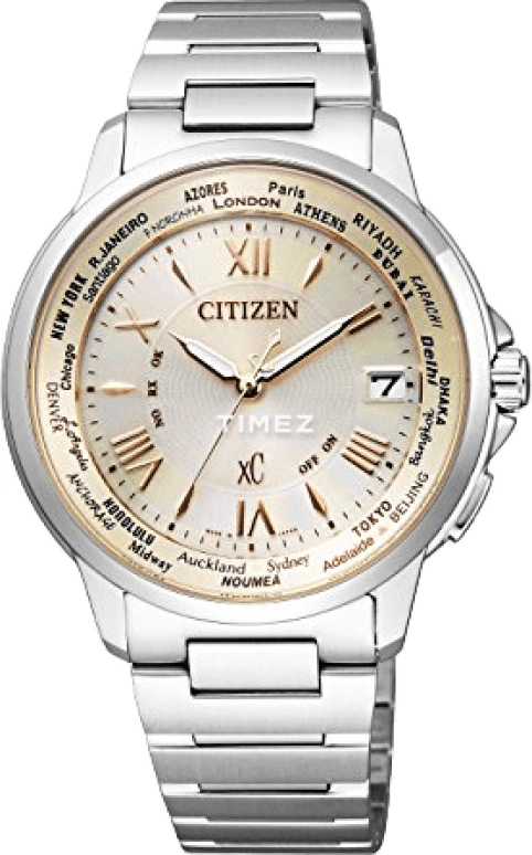 Citizen,XC 38mm,38mm,Stainless Steel,Gold,Quartz,CB1020,CB1020-54P