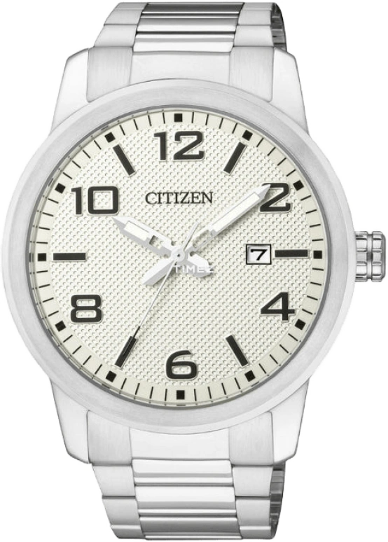 Citizen,Quartz 42mm,42mm,Stainless Steel,White,Quartz,BI1020,BI1020-57A