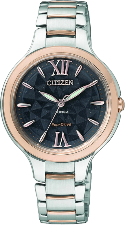 Citizen,Eco-Drive 33mm,33mm,Stainless Steel,Rose Gold,Black,Sapphire,Rose Gold,EP5996,EP5996-53H