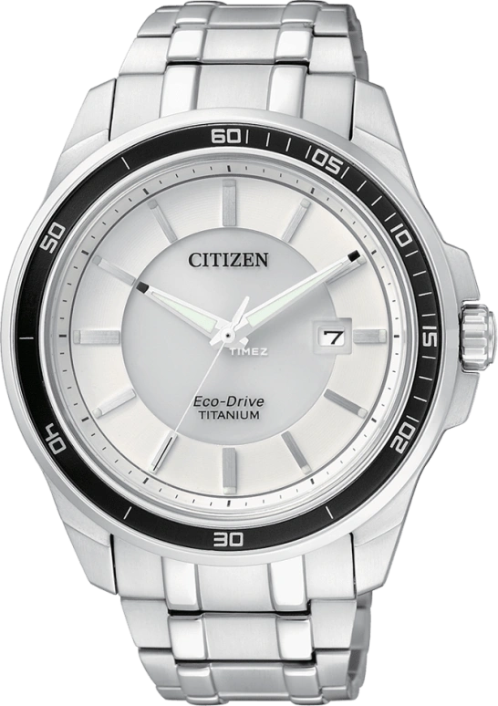 Citizen,Other 42mm,42mm,Titanium,Silver,Quartz,BM6920,BM6920-51A