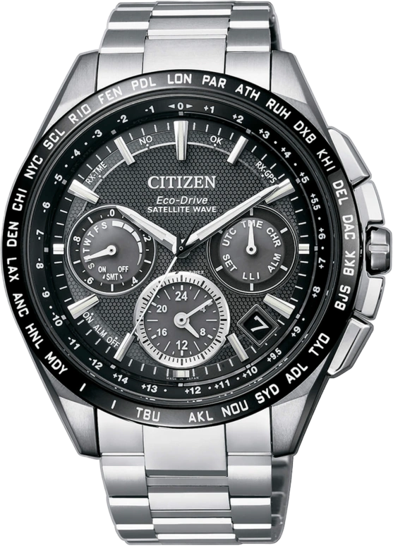 Citizen,Eco-Drive 44.50mm,44.50mm,Titanium,Black,Quartz,In-house Caliber,Sapphire,CC9015,CC9015-54E