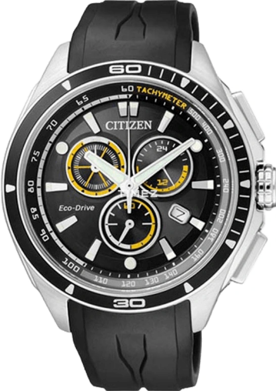 Citizen,Eco-Drive 50mm,50mm,Stainless Steel,Grey,Quartz,AT0955,AT0955-01E