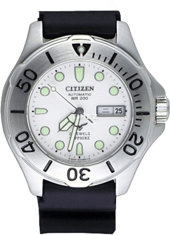 Citizen,Other ,Stainless Steel,White,Automatic,40hours,In-house Caliber,NH8047,NH8047-06AB