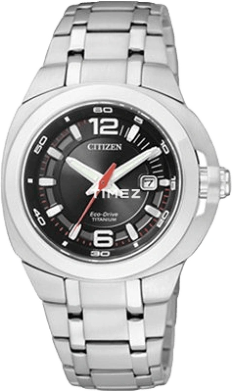 Citizen,Eco-Drive 10mm,10mm,Titanium,Black,Quartz,EW0930,EW0930-55E