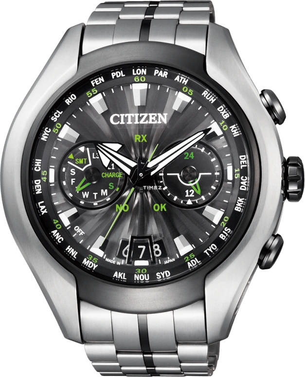 Citizen,Eco-Drive 49mm,49mm,Titanium,Sapphire,CC1054,CC1054-56E