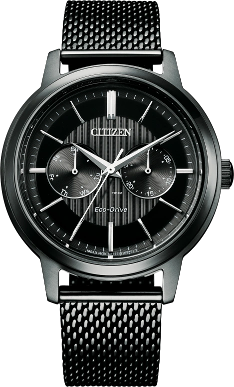 Citizen,Eco-Drive 41mm,41mm,Stainless Steel,Black,Quartz,In-house Caliber,Sapphire,Crystal Glass,BU4034,BU4034-82E