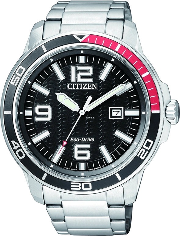 Citizen,Quartz 45mm,45mm,Stainless Steel,Black,Quartz,AW1520,AW1520-51E