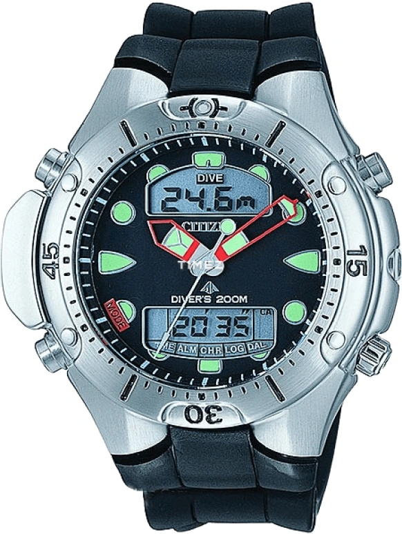 Citizen,ProMaster 47mm,47mm,Stainless Steel,Black,Quartz,JP1060,JP1060-01E