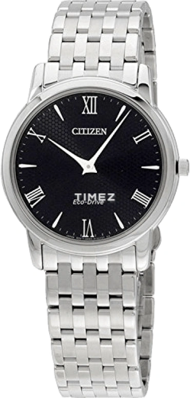 Citizen,Eco-Drive 36mm,36mm,Stainless Steel,Black,Quartz,Sapphire,Crystal Glass,Round,AR1120,AR1120-50F