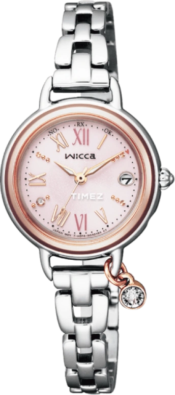 Citizen,Quartz 25.50mm,25.50mm,Stainless Steel,Pink,Quartz,KL0,KL0-537-91
