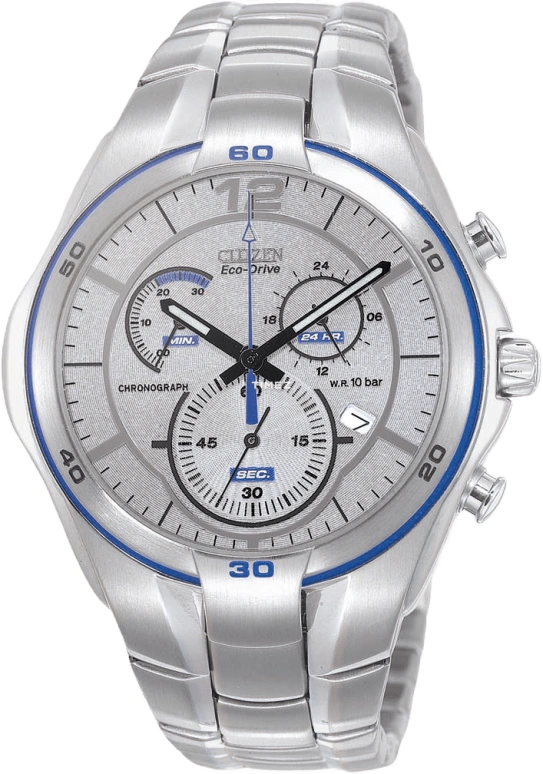 Citizen,Eco-Drive ,Stainless Steel,Silver White,Quartz,In-house Caliber,Crystal Glass,AT1087,AT1087-51B