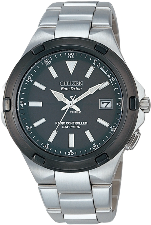 Citizen,Eco-Drive 40mm,40mm,Stainless Steel,Black,Quartz,In-house Caliber,Sapphire,Crystal Glass,AS5025,AS5025-53E