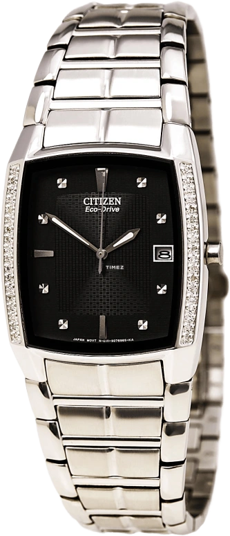 Citizen,Eco-Drive 32mm,32mm,Stainless Steel,Black,Quartz,BM6640,BM6640-57E