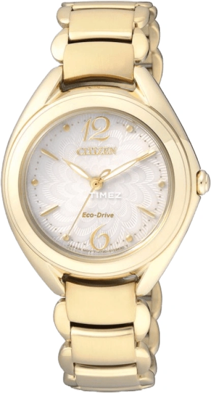 Citizen,Eco-Drive 31mm,31mm,Stainless Steel,Champagne,Quartz,FE2072,FE2072-54A