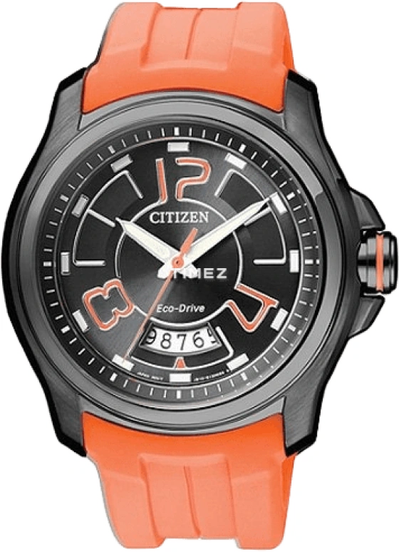 Citizen,Eco-Drive 43mm,43mm,Stainless Steel,Black,Quartz,AW1354,AW1354-07E