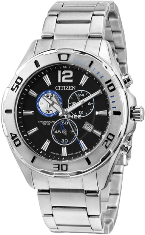 Citizen,Quartz 47mm,47mm,Stainless Steel,Black,Quartz,AN7110,AN7110-56E