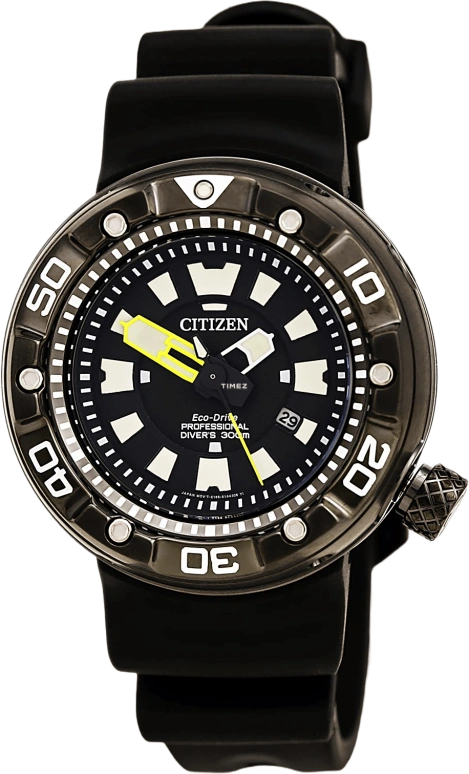 Citizen,Other 48mm,48mm,Stainless Steel,Black,Quartz,BN0175,BN0175-19E
