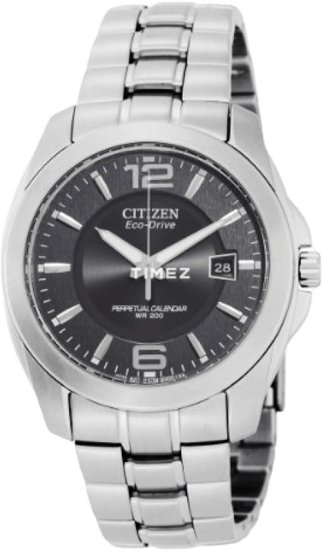 Citizen,Eco-Drive 42mm,42mm,Stainless Steel,Black,Quartz,BL1220,BL1220-56E