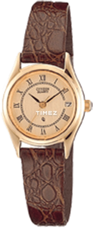 Citizen,Other ,Stainless Steel,Yellow,Quartz,In-house Caliber,Hardlex,Crystal Glass,ED2002,ED2002-11Q
