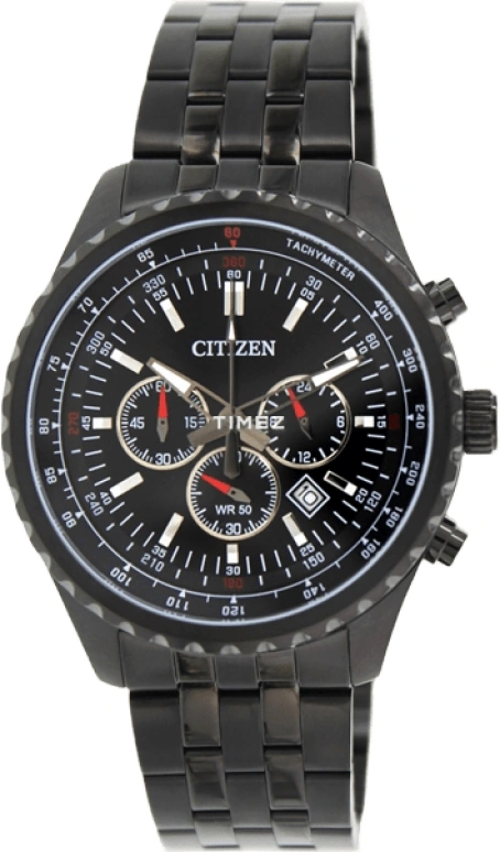 Citizen,Quartz 45mm,45mm,Stainless Steel,Black,Quartz,AN8065,AN8065-53E