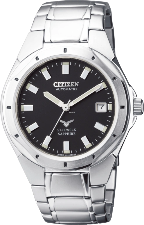 Citizen,Other ,Stainless Steel,Black,Sapphire,Open,NJ2100,NJ2100-53E
