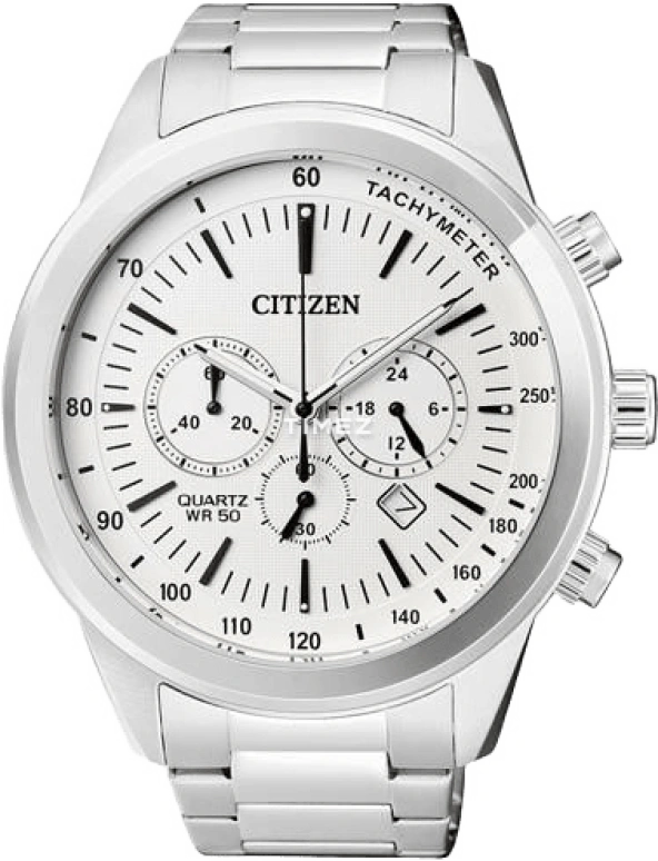 Citizen,Quartz 46mm,46mm,Stainless Steel,Silver,Quartz,AN8150,AN8150-56A