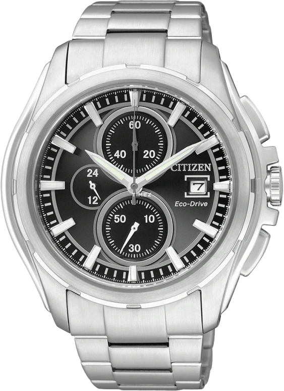 Citizen,Eco-Drive 45mm,45mm,Stainless Steel,Black,Quartz,CA0270,CA0270-59F