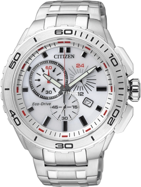 Citizen,Eco-Drive 45mm,45mm,Stainless Steel,Grey,Quartz,AT0960,AT0960-52A