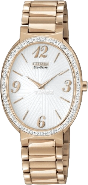 Citizen,Eco-Drive ,Stainless Steel,White,Quartz,EX1223,EX1223-51A