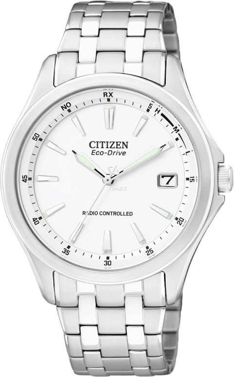 Citizen,Eco-Drive 38mm,38mm,Stainless Steel,White,Quartz,In-house Caliber,Sapphire,Crystal Glass,AS5040,AS5040-50A