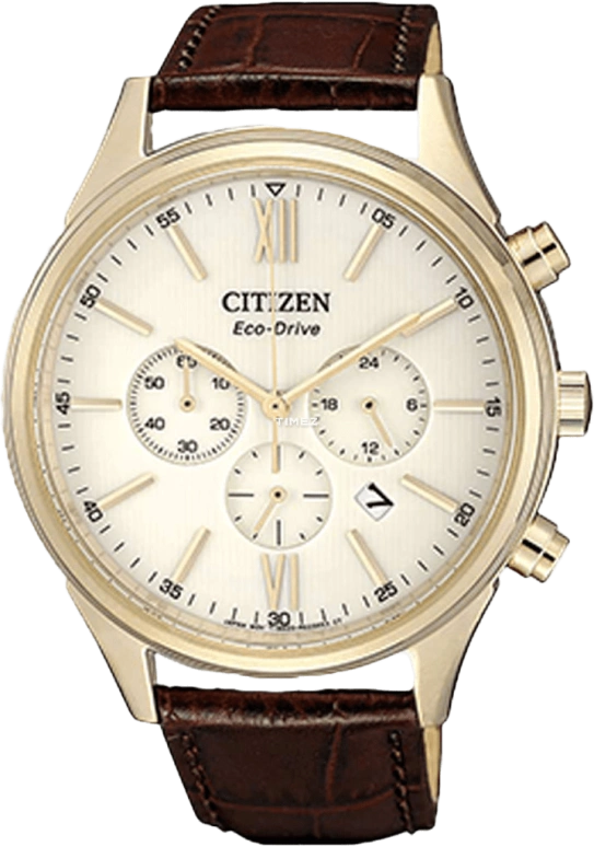 Citizen,Eco-Drive 42mm,42mm,Stainless Steel,Rose Gold,Beige,Yellow,Quartz,In-house Caliber,Sapphire,Crystal Glass,CA4413,CA4413-19A