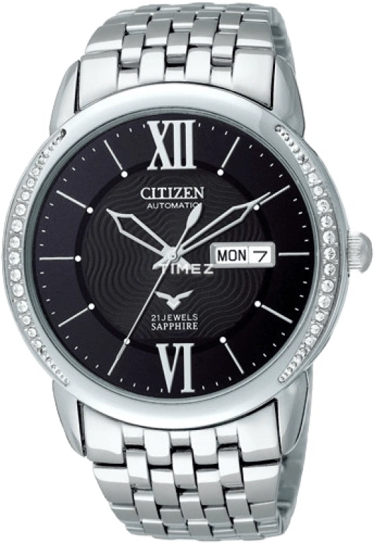 Citizen,Other 40mm,40mm,Stainless Steel,Black,Automatic,40hours,In-house Caliber,NH8270,NH8270-56E