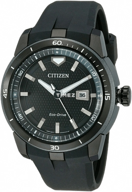 Citizen,Eco-Drive 47mm,47mm,Stainless Steel,Black,Quartz,AW1477,AW1477-15E