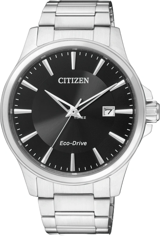 Citizen,Eco-Drive 40mm,40mm,Stainless Steel,Black,Sapphire,BM7290,BM7290-51E