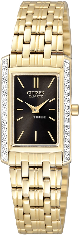 Citizen,Quartz ,Stainless Steel,Black,Quartz,EK1122,EK1122-50E