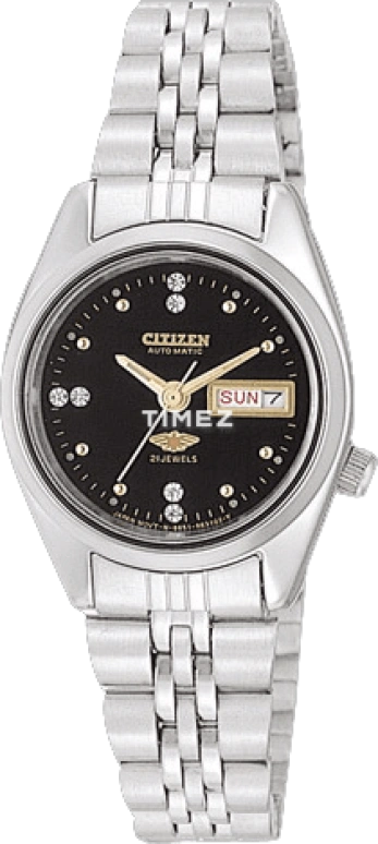 Citizen,Other 26mm,26mm,Stainless Steel,Black,Hardlex,Crystal Glass,PD2900,PD2900-53EB