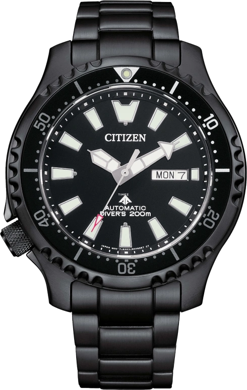 Citizen,Other 44mm,44mm,Stainless Steel,Black,In-house Caliber,Sapphire,Crystal Glass,NY0135,NY0135-80EB