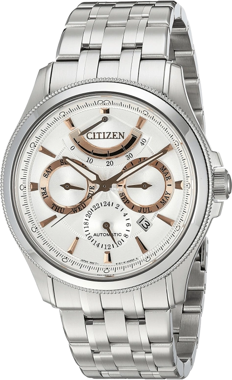 Citizen,Quartz 42mm,42mm,Stainless Steel,Silver,Quartz,NB5000,NB5000-55A