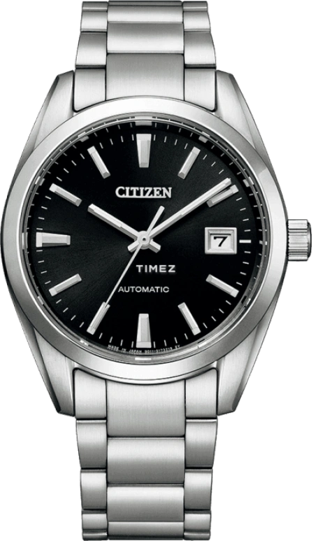 Citizen,Other 38mm,38mm,Stainless Steel,Black,Automatic,NB1050,NB1050-59E