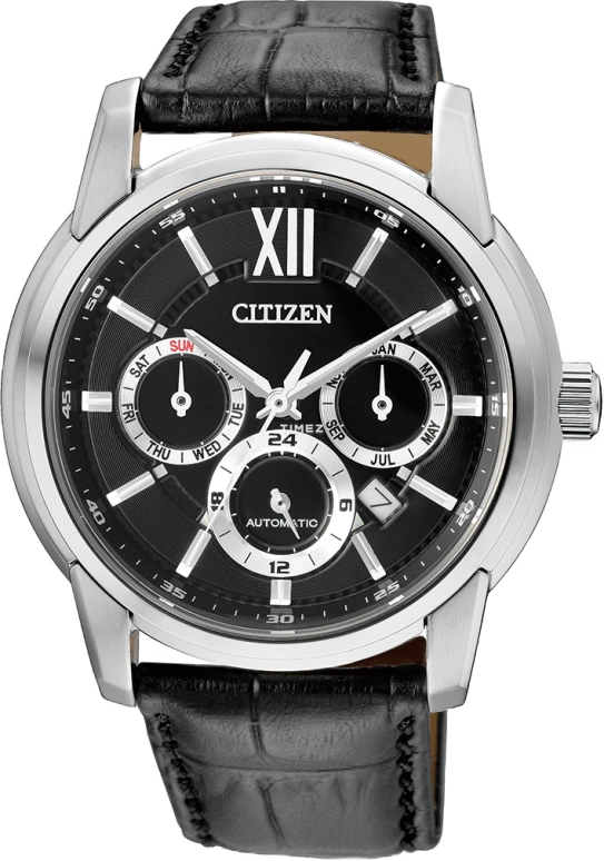 Citizen,Other 42mm,42mm,Stainless Steel,Black,Automatic,42hours,In-house Caliber,NB2000,NB2000-01E
