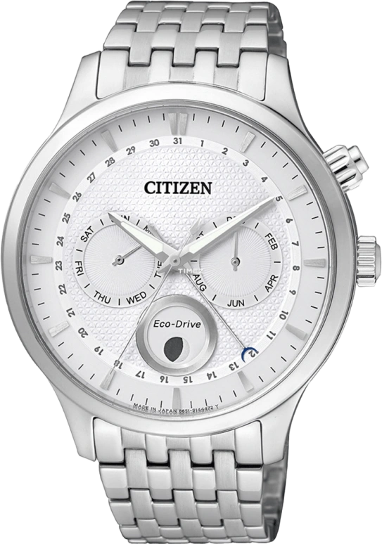 Citizen,Eco-Drive 42.30mm,42.30mm,Stainless Steel,White,Sapphire,AP1050,AP1050-56A
