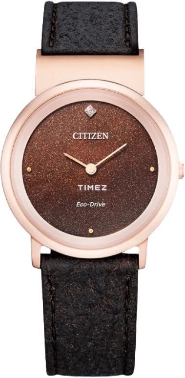 Citizen,Quartz 31mm,31mm,Titanium,Coffee,Brown,Quartz,EG7078,EG7078-12X
