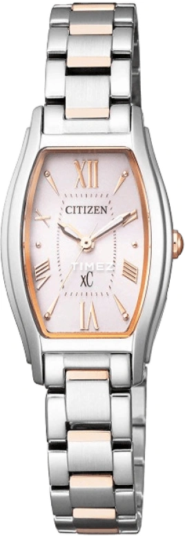 Citizen,Quartz 19.50mm,19.50mm,Stainless Steel,Pink,Quartz,EW5544,EW5544-51W