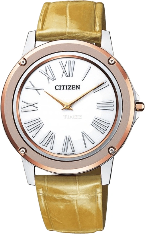 Citizen,Quartz 39mm,39mm,Stainless Steel,White,In-house Caliber,Sapphire,Crystal Glass,EG9004,EG9004-18A