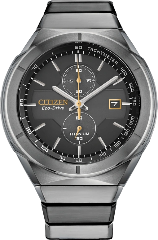 Citizen,Other 44mm,44mm,Titanium,Black,Grey,Quartz,CA7058,CA7058-55E