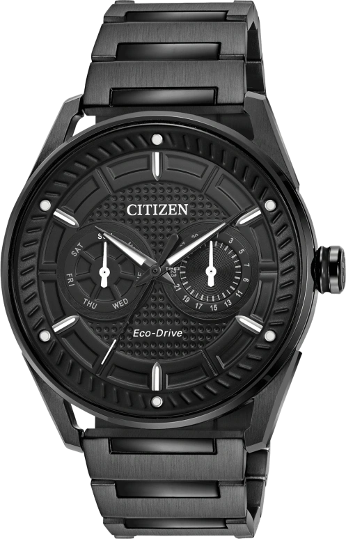 Citizen,Other 42mm,42mm,Stainless Steel,Black,Quartz,BU4025,BU4025-59E