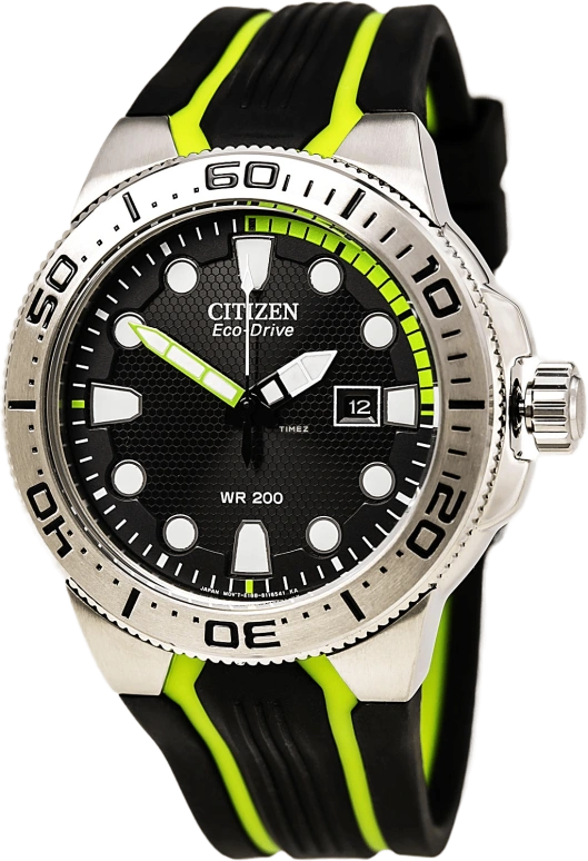 Citizen,Eco-Drive 46mm,46mm,Stainless Steel,Black,Quartz,BN0090,BN0090-01E