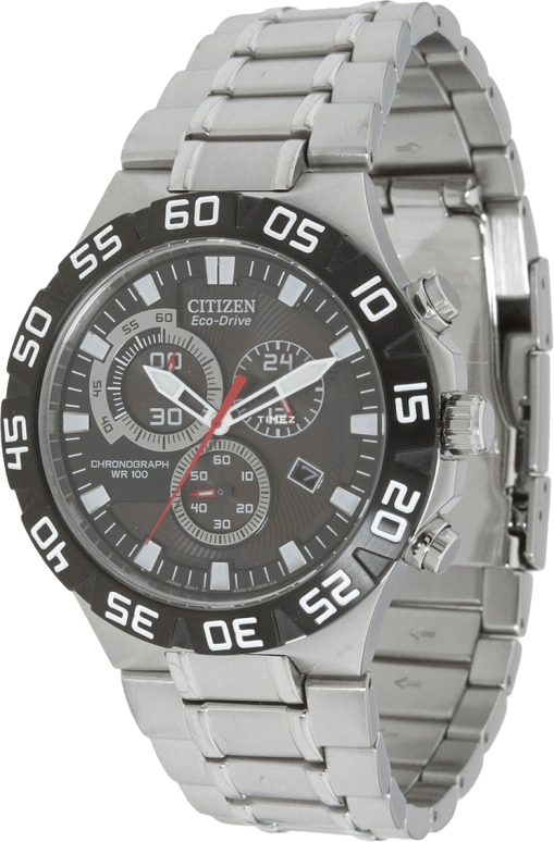Citizen,Eco-Drive 43mm,43mm,Stainless Steel,Black,Quartz,AT2090,AT2090-51E